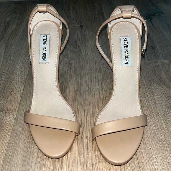 Steve Madden Nude Heeled Sandal - Picture 4 of 4